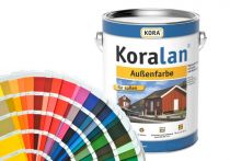 Koralan Außenfarbe Wunschfarbe nach RAL (Mischfarbe) - incl. Rührholz