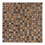 HPH Placke Mosaik 1,5x1,5 BELLINO-5 cobre anticato 30x30x0,8 cm Art. 14849